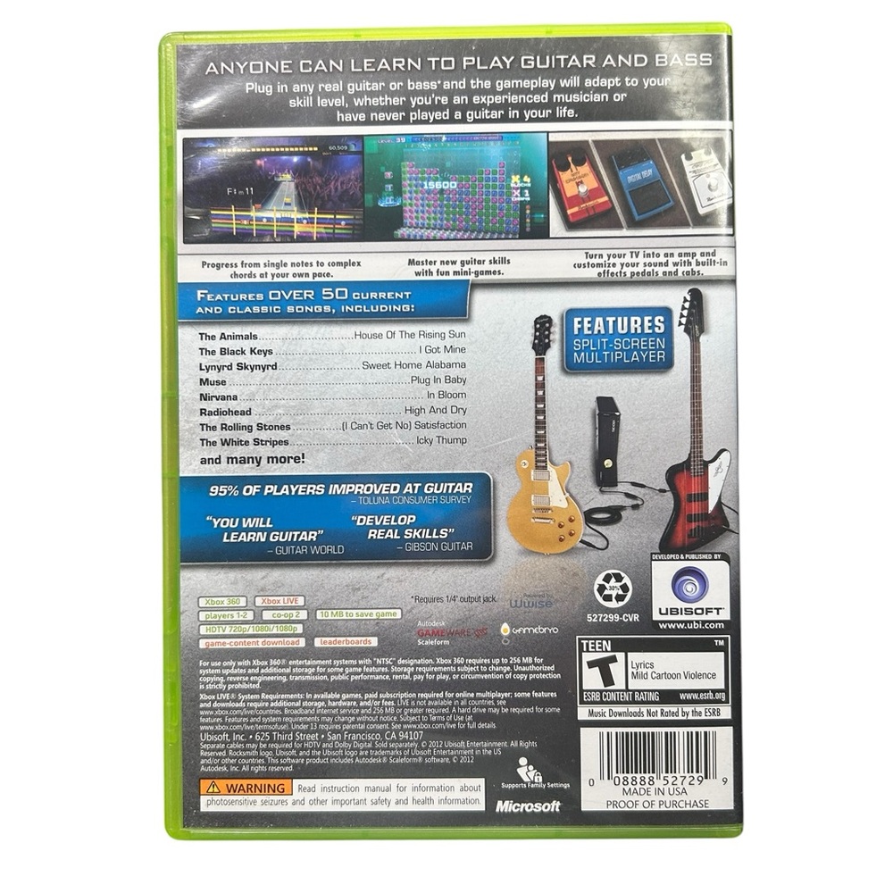 🎸 Rocksmith - Xbox 360 - Picture 3 of 3